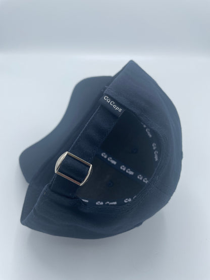 Cú Baseball Cap with small embroidered patch - Navy Blue